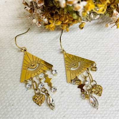 Stainless steel earrings