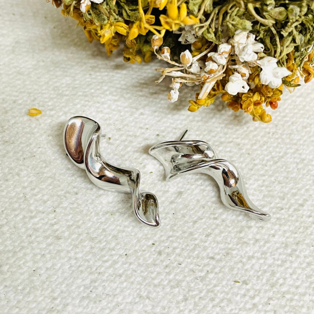 Earrings stainless steel