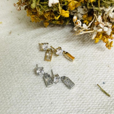 Earrings stainless steel