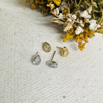 Earrings stainless steel