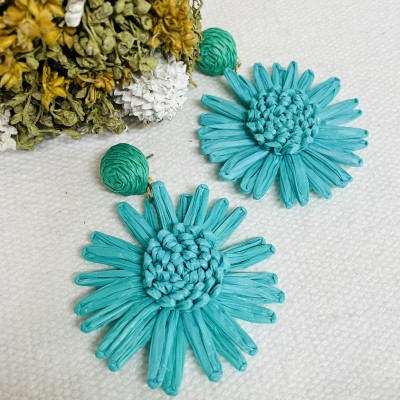 Straw Earrings