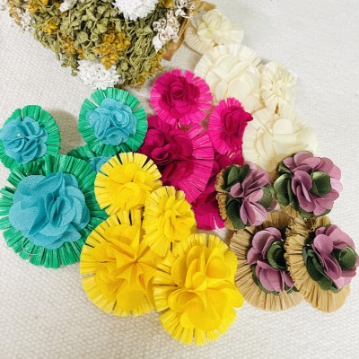 Straw Earrings