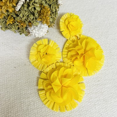 Straw Earrings