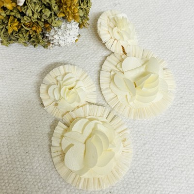 Straw Earrings
