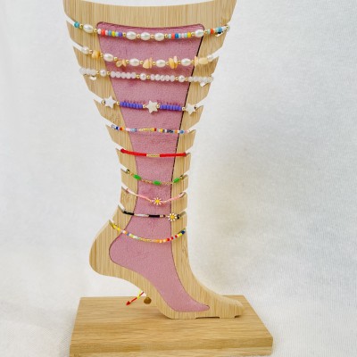 Exhibitor anklet pink