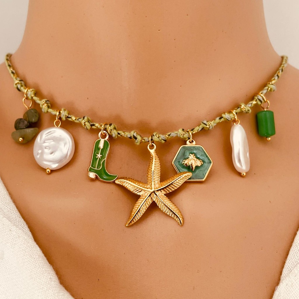 Charm Necklace stainless steel