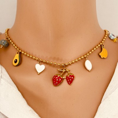 Charm Necklace stainless steel