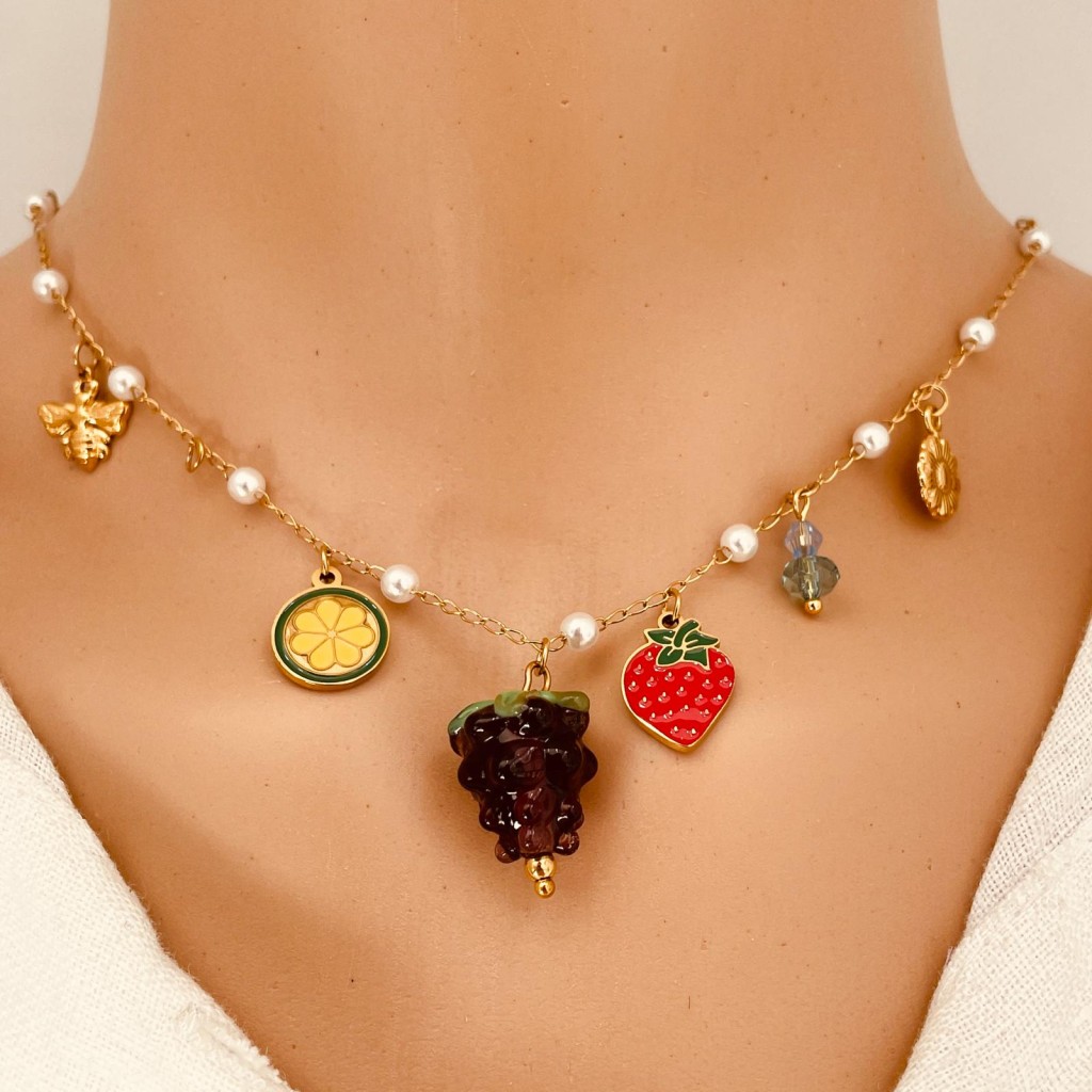 Charm Necklace stainless steel