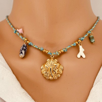 Charm Necklace stainless steel