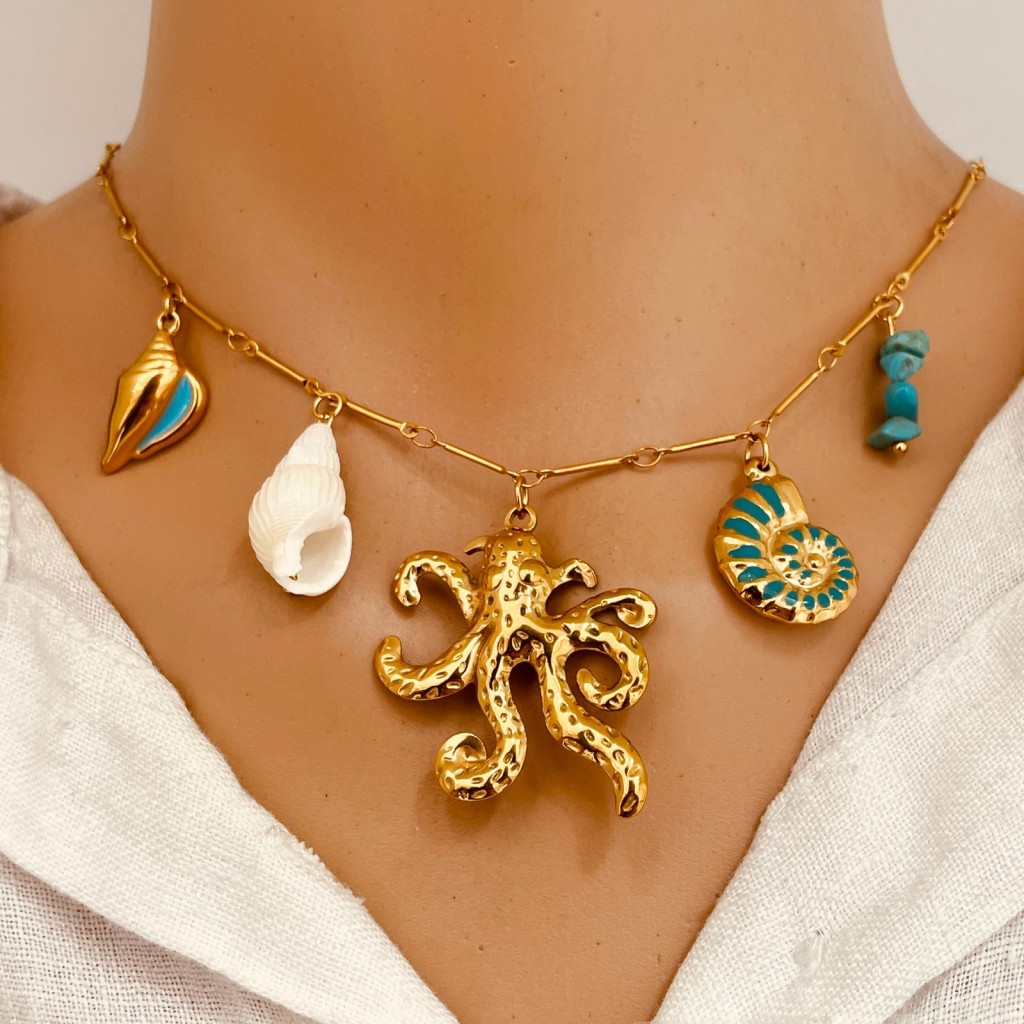 Charm Necklace stainless steel
