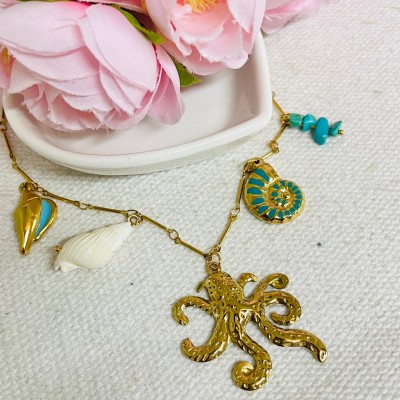 Charm Necklace stainless steel