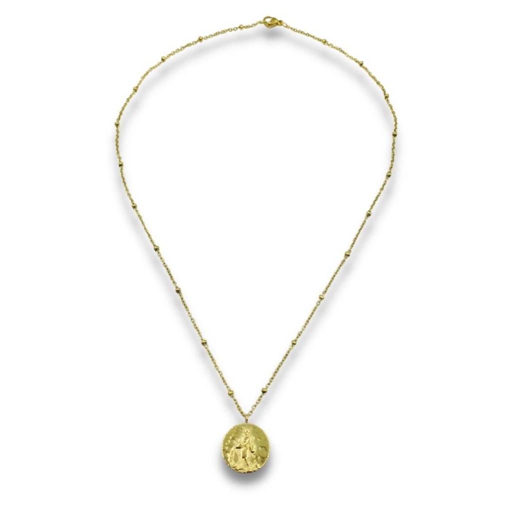 Stainless steel "AQUARIUS" necklace