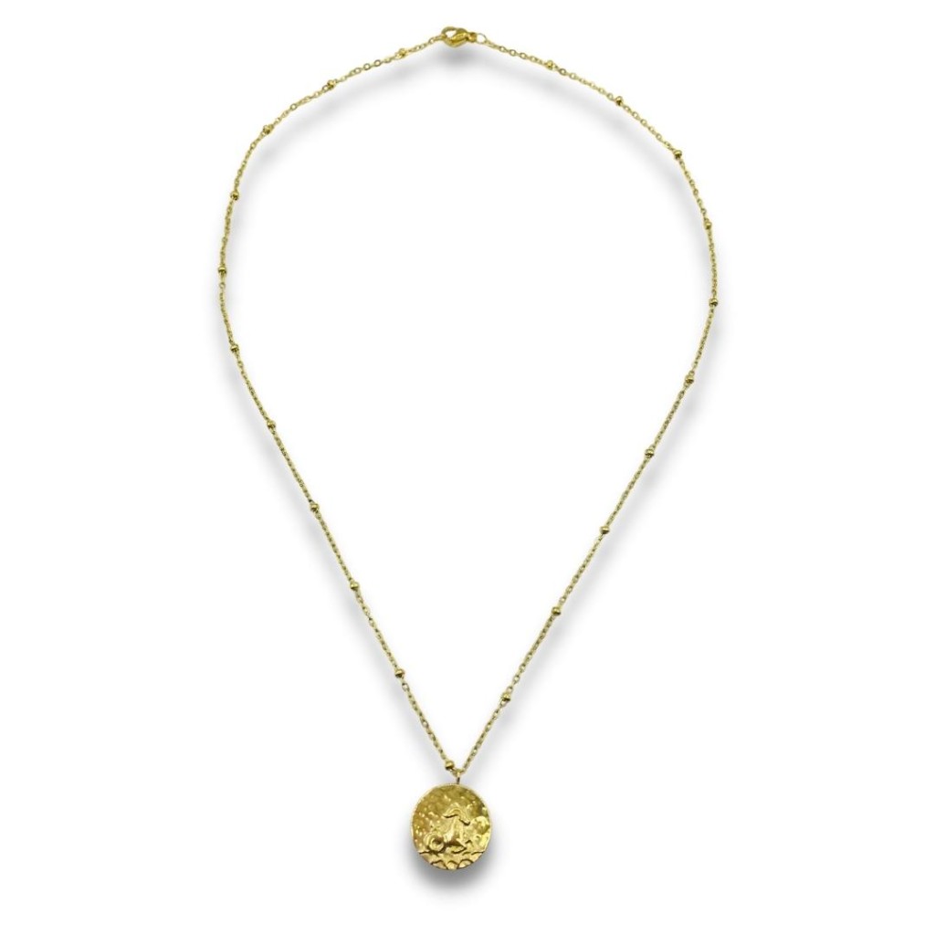 Stainless steel "CAPRICORN" necklace
