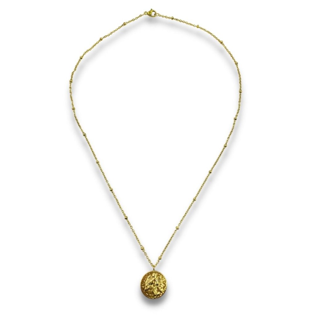Stainless steel "VIRGO" necklace