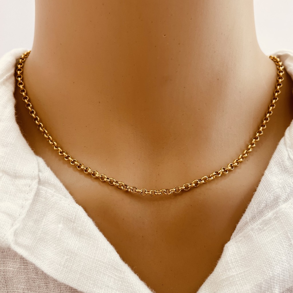 Necklace 3mm stainless steel