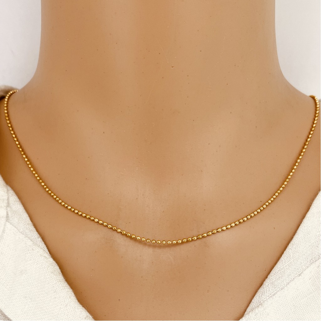 Necklace stainless steel 1,5mm