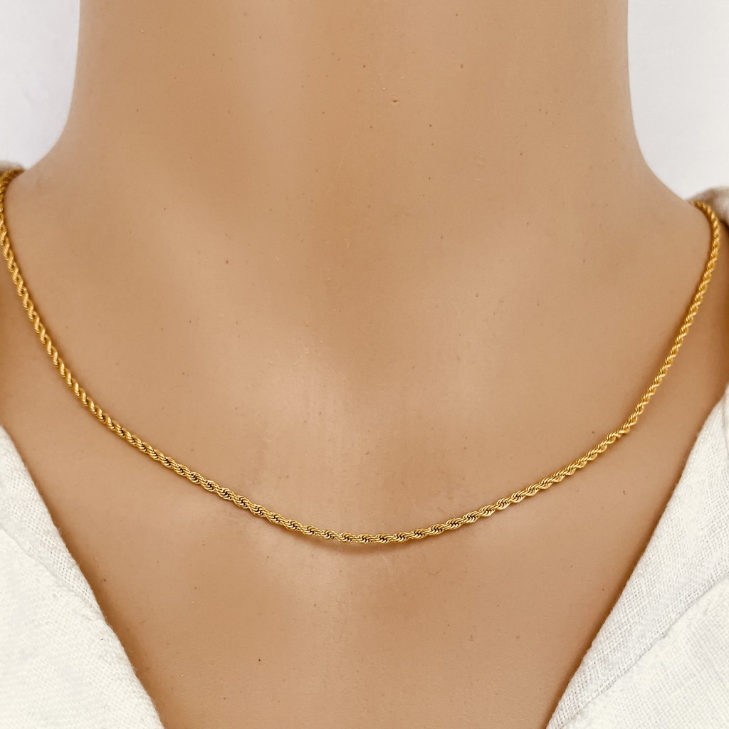Necklace stainless steel 1,5mm