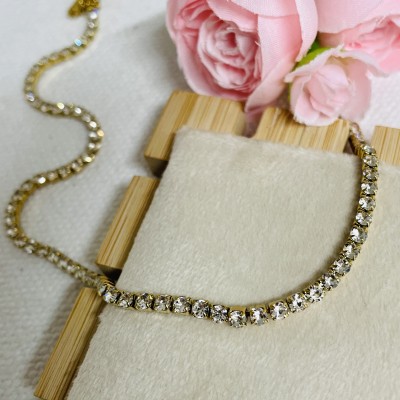 Necklace stainless steel 3mm