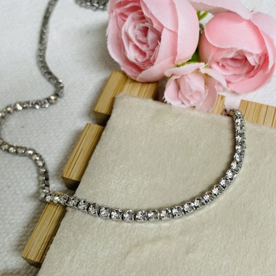 Necklace stainless steel 3mm
