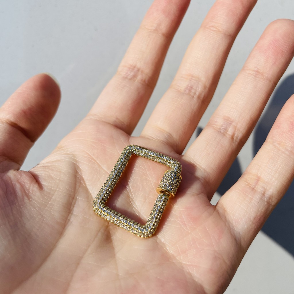 Clasp (1uni) Goldplated 18K