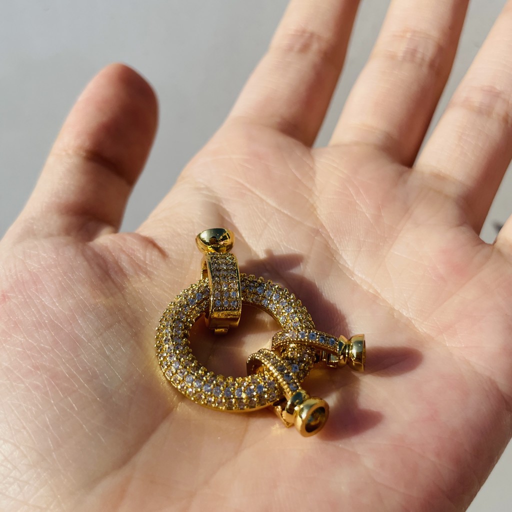 Clasp (1uni) Goldplated 18K