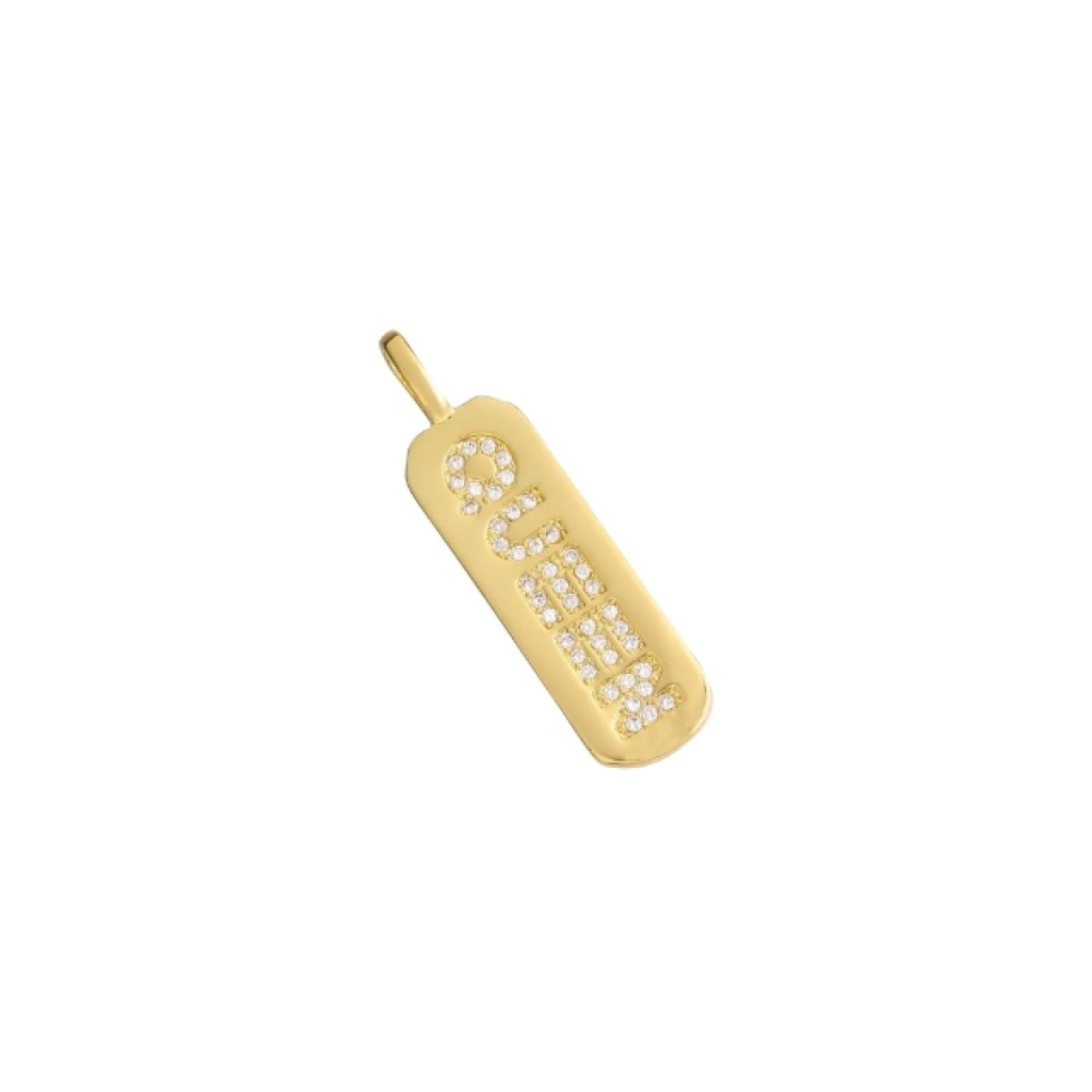 Pendant goldplated 18K