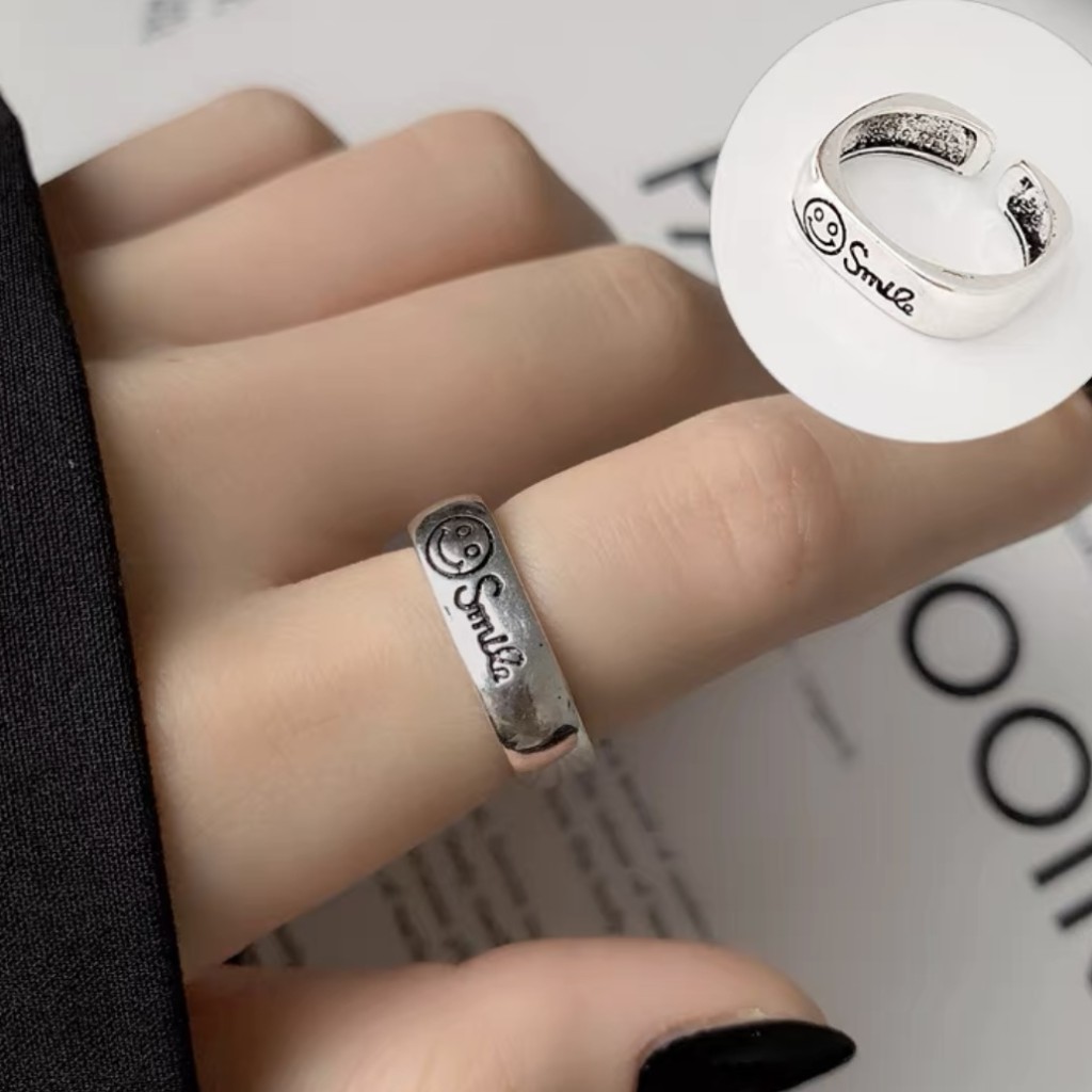 Adjustable ring silver 925