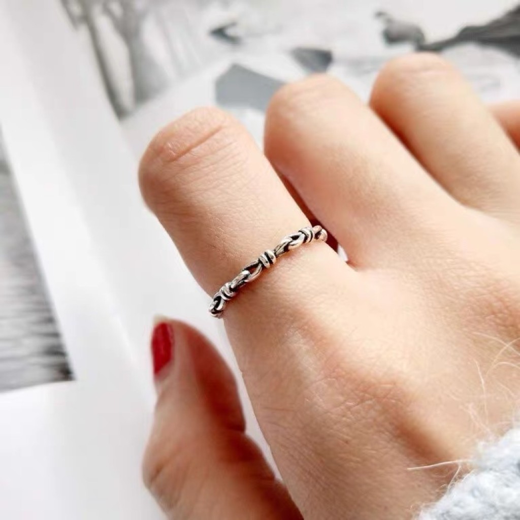 Adjustable ring silver 925
