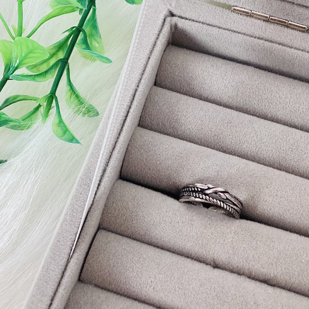 Adjustable ring silver 925