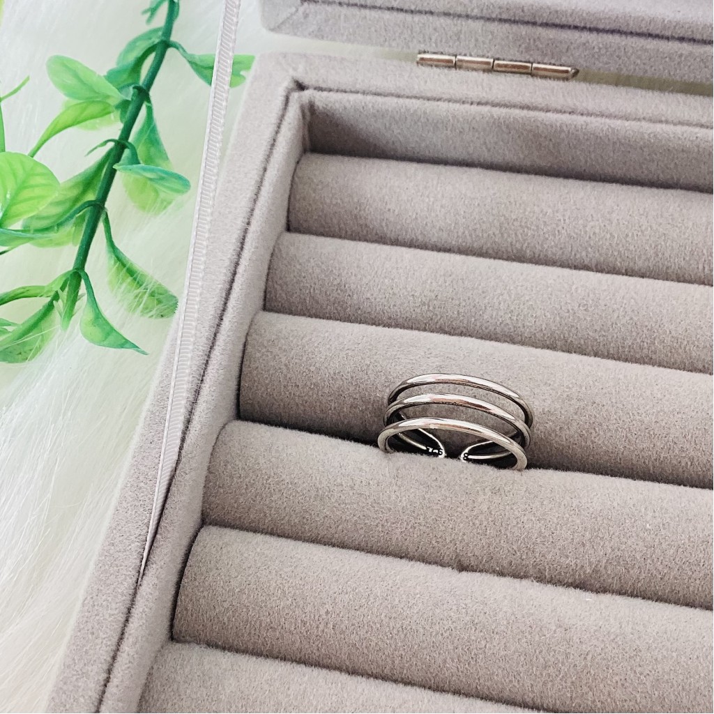 Adjustable ring silver 925