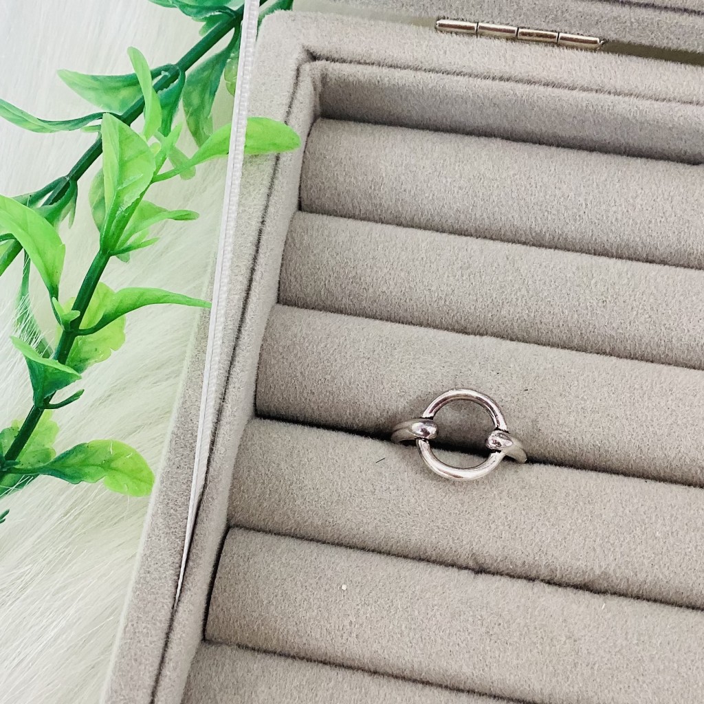 Adjustable ring silver 925