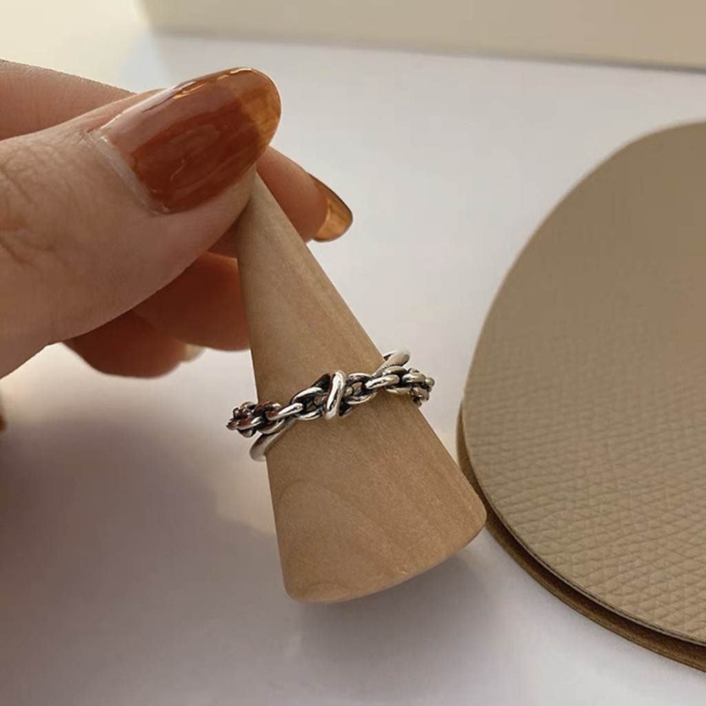 Adjustable ring silver 925