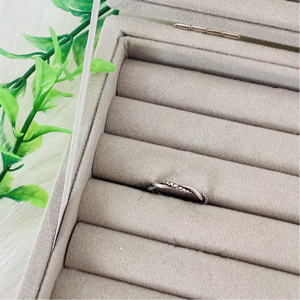 Adjustable ring silver 925