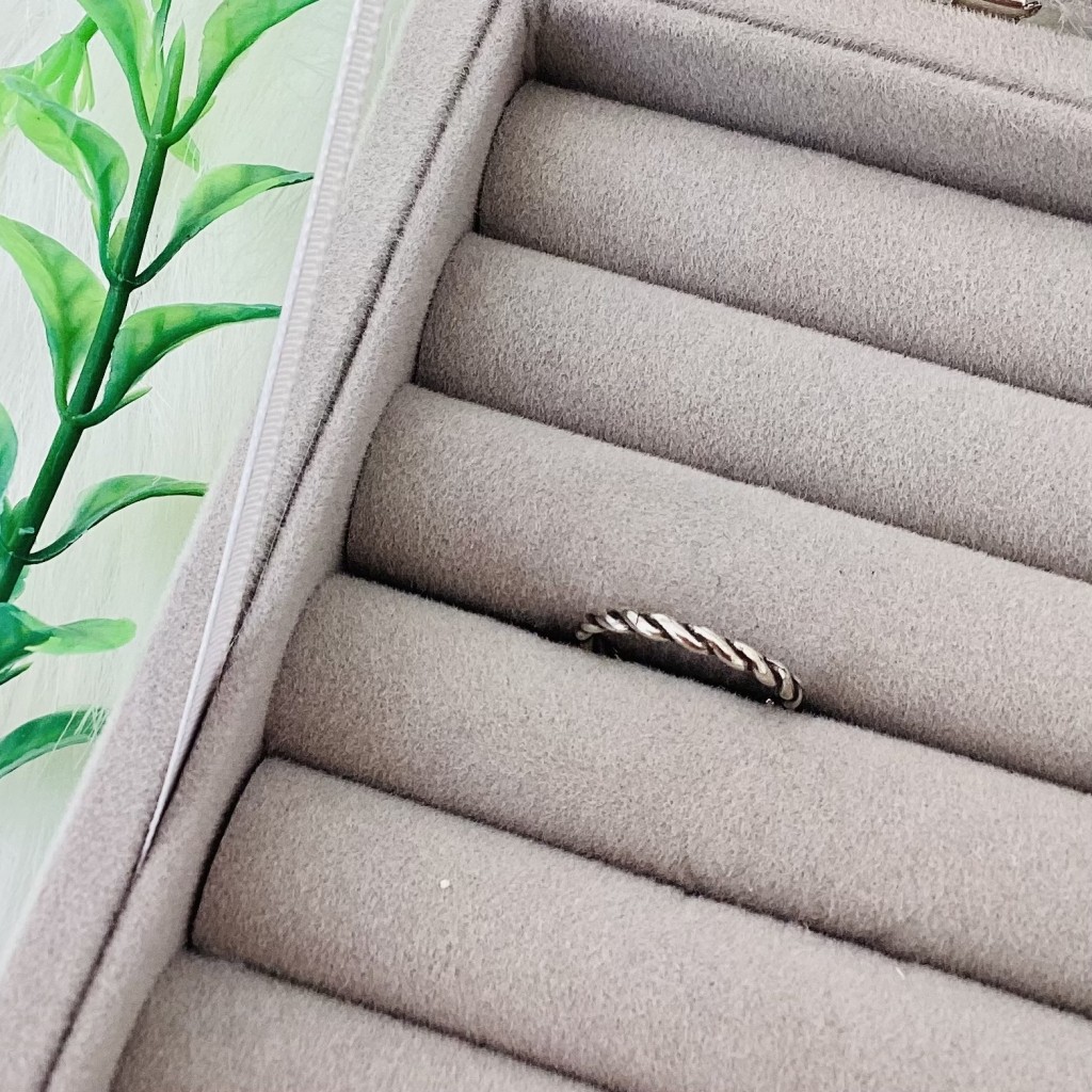 Adjustable ring silver 925