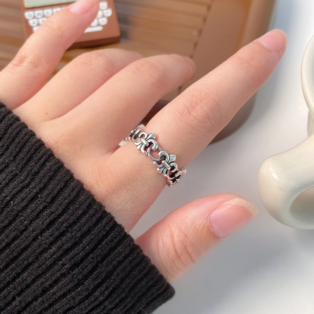 Adjustable ring silver 925