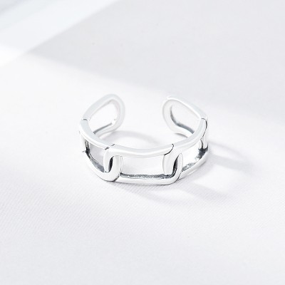 Adjustable ring silver 925
