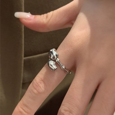 Adjustable ring silver 925