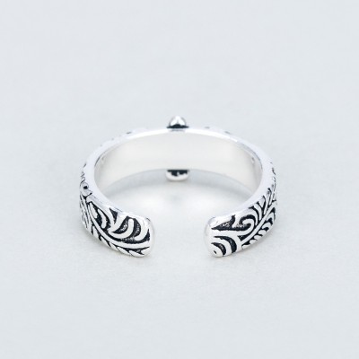 Adjustable ring silver 925