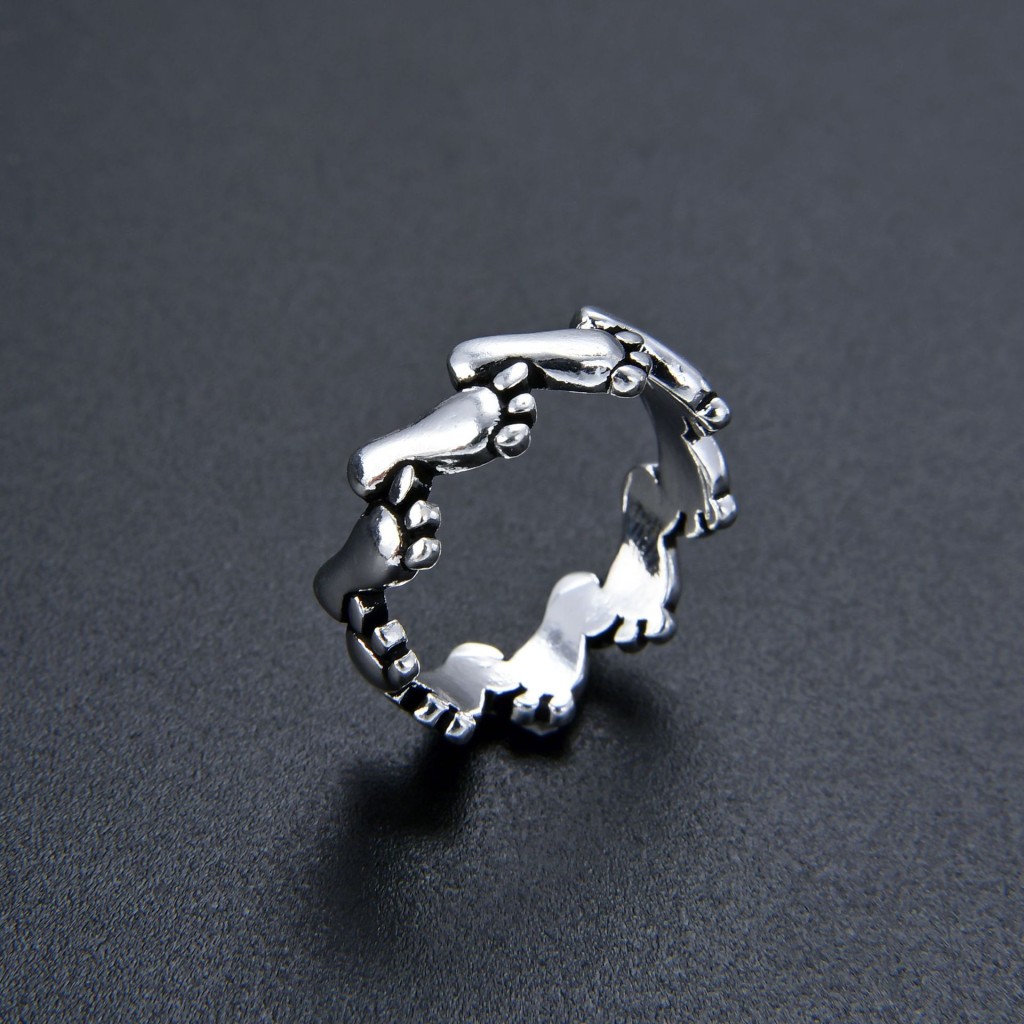 Adjustable ring silver 925