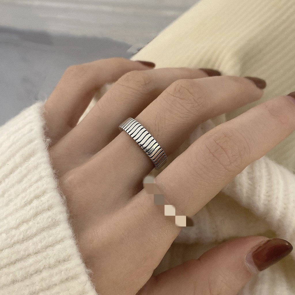 Adjustable ring silver 925