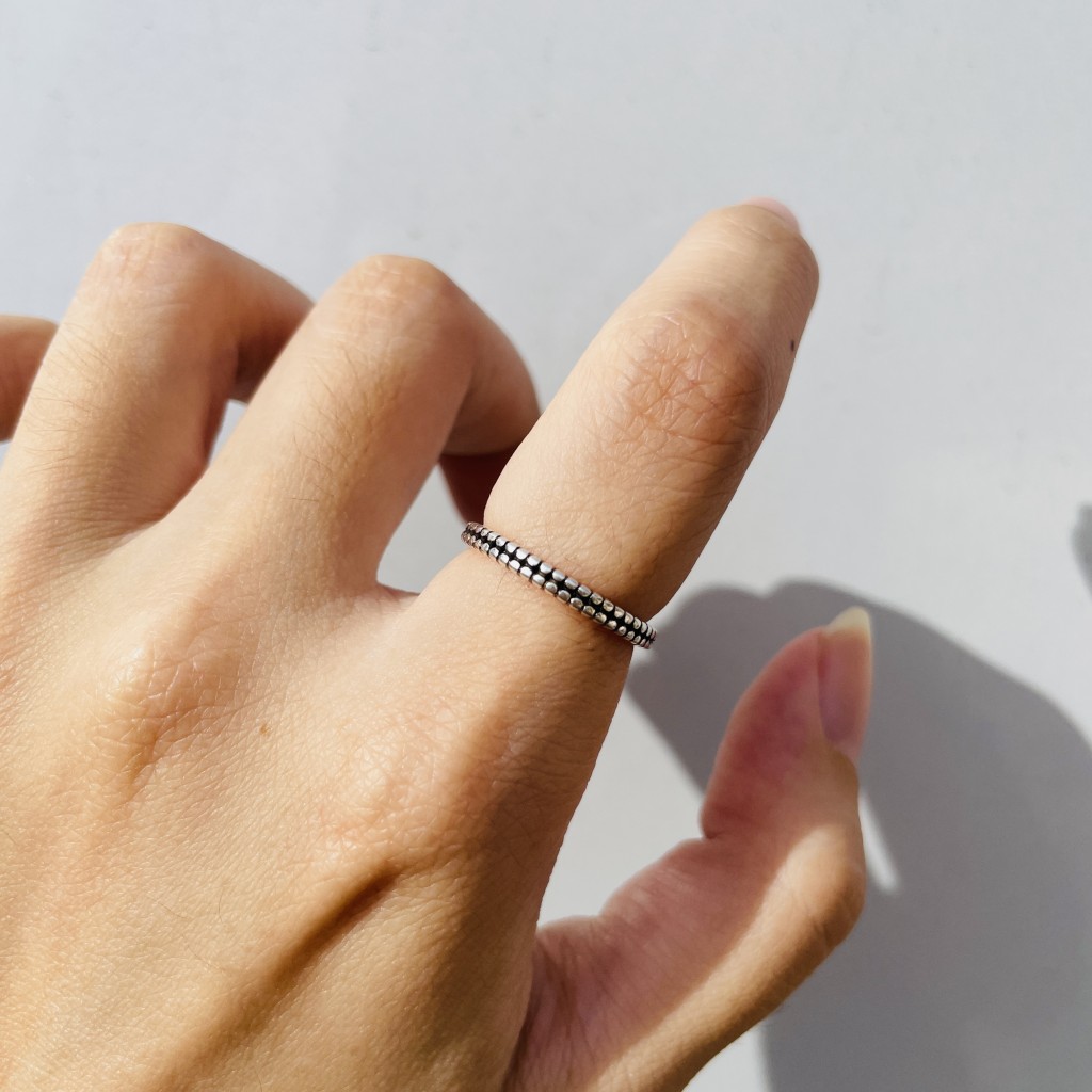 Adjustable ring silver 925