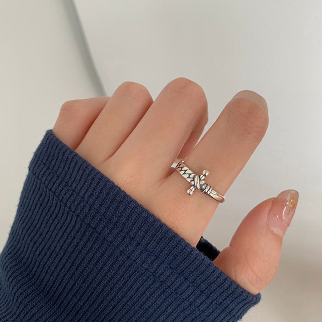Adjustable ring silver 925