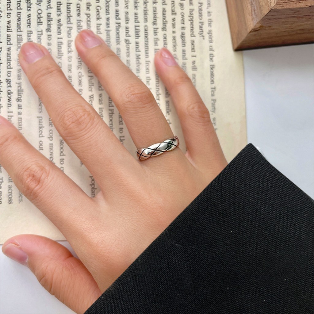 Adjustable ring silver 925
