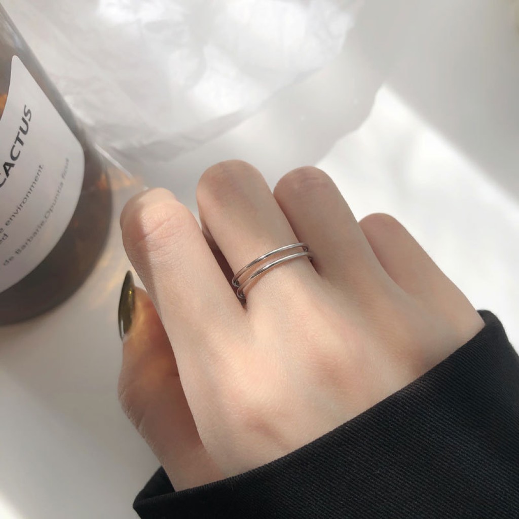 Adjustable ring silver 925
