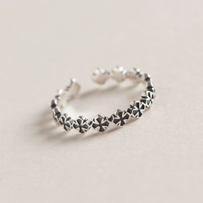 Adjustable ring silver 925