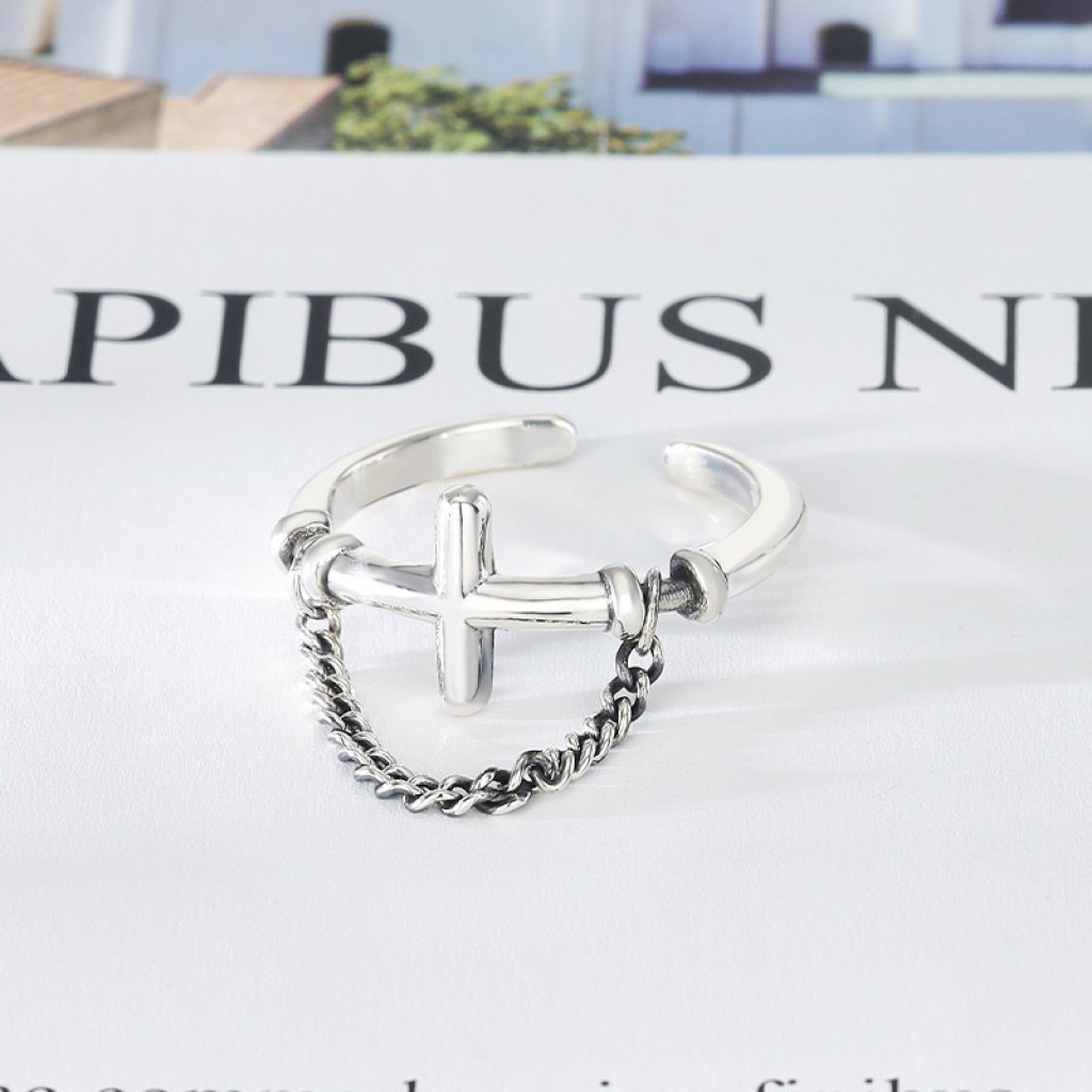 Adjustable ring silver 925