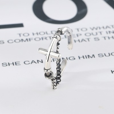Adjustable ring silver 925