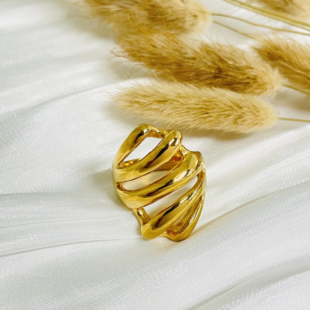 Stainless steel thick ring