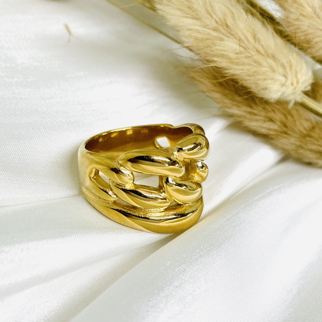 Stainless steel thick ring