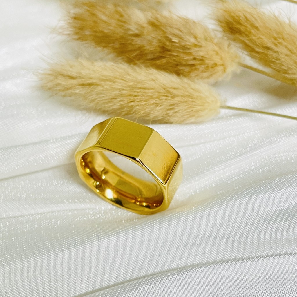 Stainless steel thick ring
